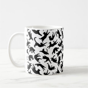 Caneca De Café Tumbindo de Gatos