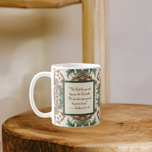 Caneca De Café Tumg Tradicional De Bênção Da Manhã Russa Leve