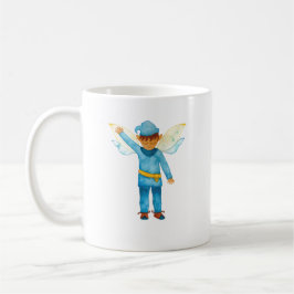 Caneca De Café Tumor Azul-Elf Cheio