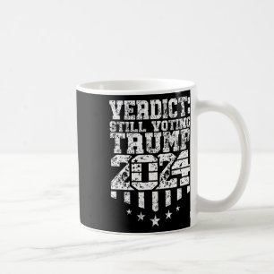 Caneca De Café Tumulto de Texto Atingido Ainda Votando Felon Cond