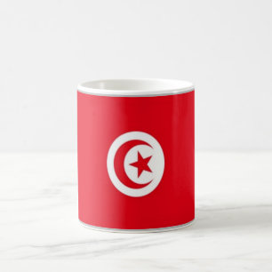 Caneca De Café Tunísia - Bandeira -
