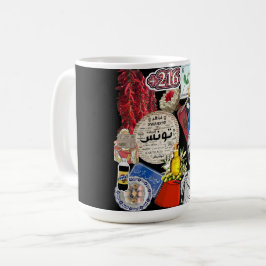 Caneca De Café Tunisia Design | Cultura e Patrimônio Tunisiano