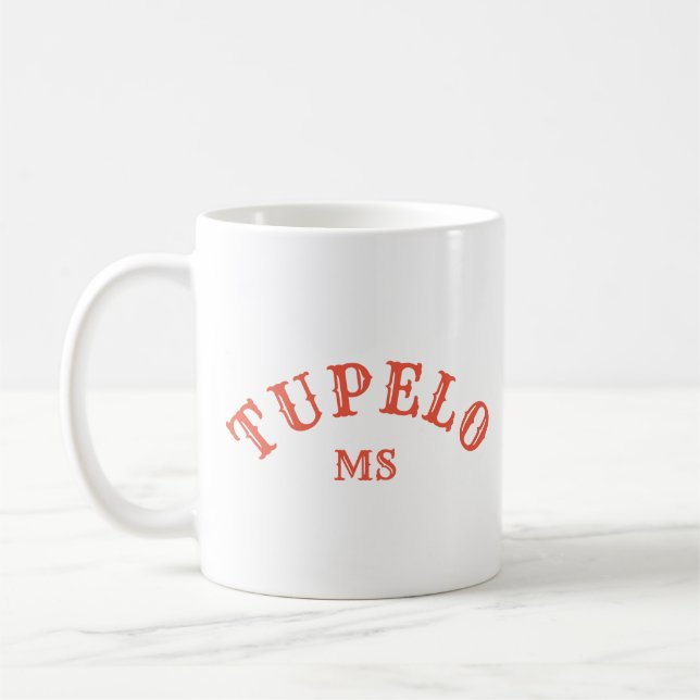 Caneca De Café Tupelo, Mississippi (Esquerda)