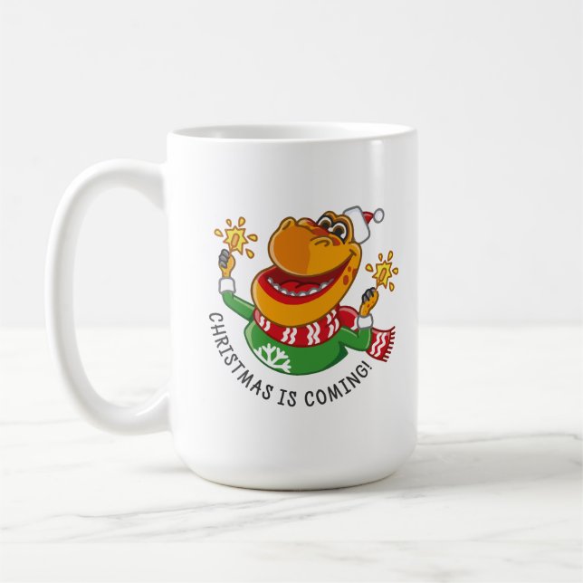 Caneca De Café Turbozauros (Esquerda)