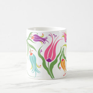 Caneca de café turca do jardim