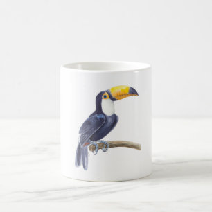 Caneca De Café Turiano, pássaro tropical