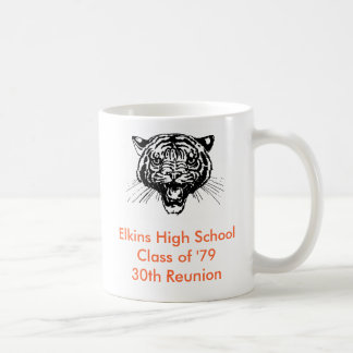 Caneca De Café Turma da escola secundária de Elkins 'da 30a