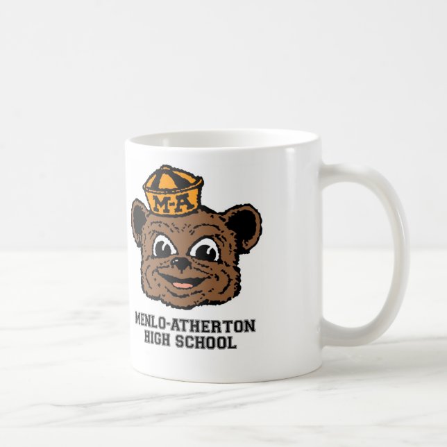 Caneca De Café Turma da escola secundária de Menlo-Atherton da (Direita)