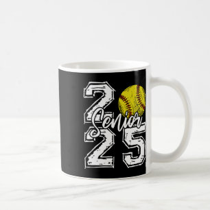 Caneca De Café Turma De 2025 Softbol Veterano 2025 Volta às Aulas