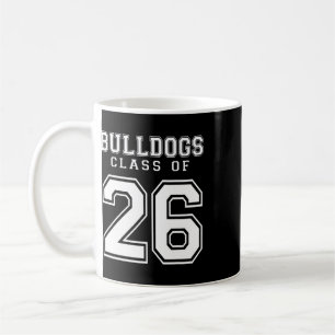 Caneca De Café Turma De 2026 Bulldogs Formatura Personalizada Sen
