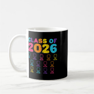 Caneca De Café Turma de 2026 Espaço para Nota Verificar Graduado