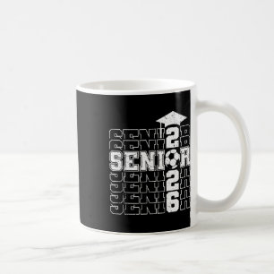 Caneca De Café Turma De 2026 Sênior 2026 Futebol Sêniores Graduaç