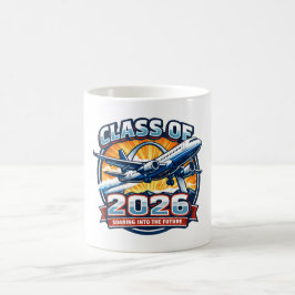 Caneca De Café Turma de 2026 - Voando para o Futuro
