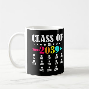 Caneca De Café Turma de 2039 Formatura do Jardim de Infância 12ª