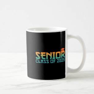 Caneca De Café Turma de formatura do ensino médio de 2025