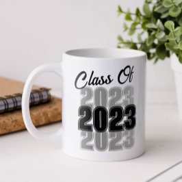 Caneca De Café Turma de Graduação Retro