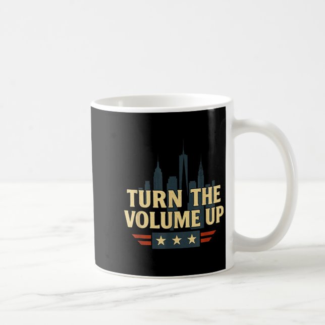 Caneca De Café Turn The Volume Up  (Direita)