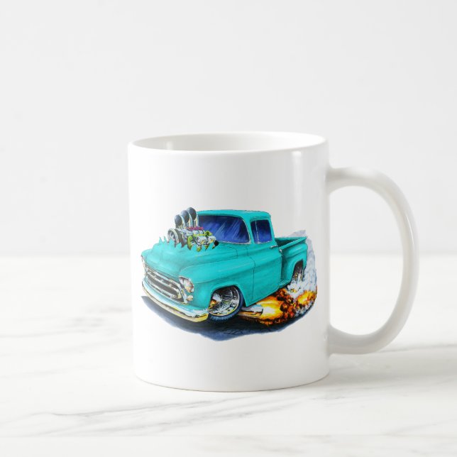 Caneca De Café Turquesa 1957 do recolhimento de Chevy (Direita)