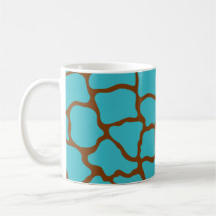 Caneca de Café Turquesa Retro