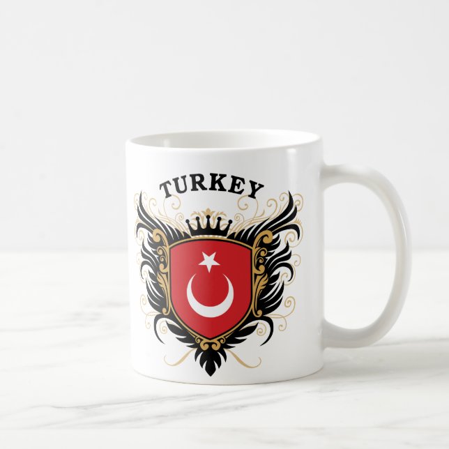 Caneca De Café Turquia (Direita)