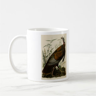 Caneca De Café Turquia Selvagem (Homem) das Aves da América de Au