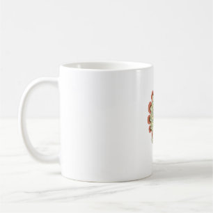 Caneca De Café Turquia - Vintage Floral