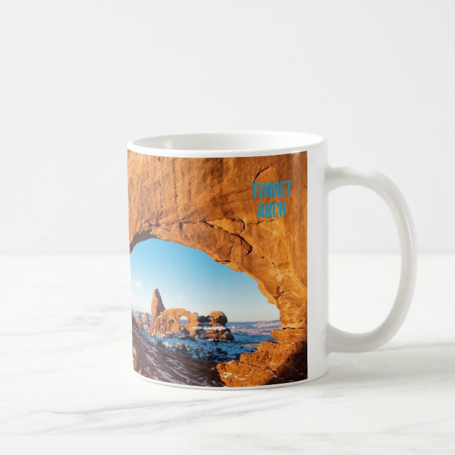 Caneca De Café Turret Arch (Direita)