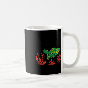 Caneca De Café Turtle Coral Salva O Meio Ambiente Do Recife De Co