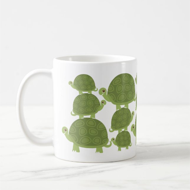 Caneca De Café Turtle Mugs (Esquerda)