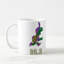Caneca De Café Turtle Runner 26.2