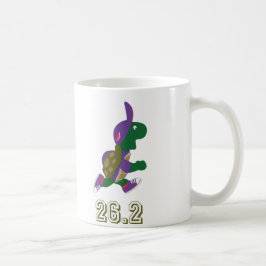 Caneca De Café Turtle Runner 26.2