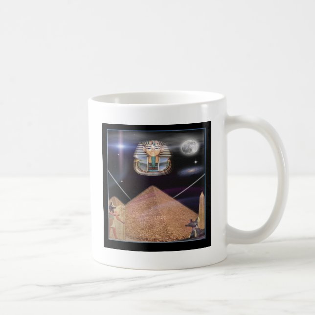 Caneca De Café Tutancâmon e Egito (Direita)