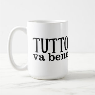 Caneca De Café Tutto Va Bene (semplice)
