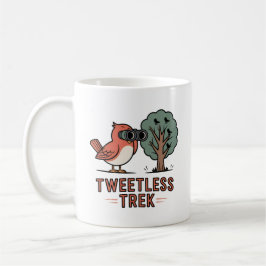 Caneca De Café Tweetless Trek Mug – Funny Birdwatching Gift