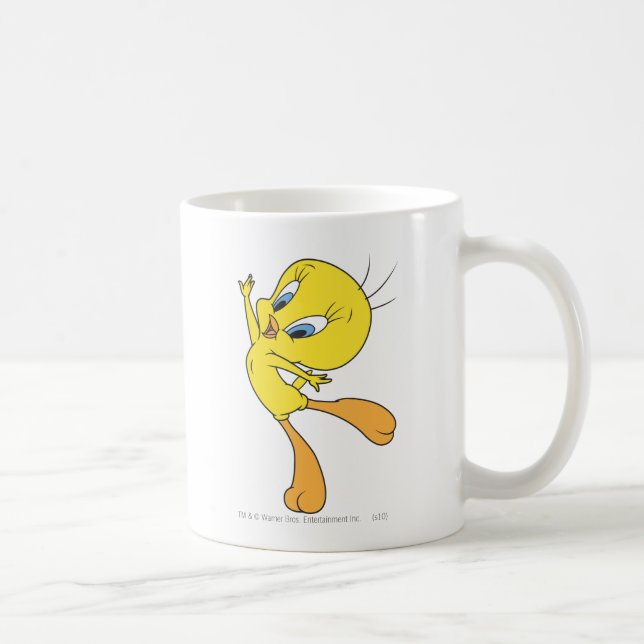 Caneca De Café TWEETY™ Consulte me voando (Direita)