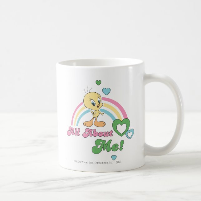 Caneca De Café TWEETY™ "Tudo Sobre Mim" (Direita)