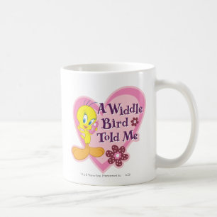 Caneca De Café TWEETY™ "Um Passarinho Me Contou"