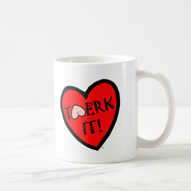 Caneca De Café Twerk ele! (Direita)
