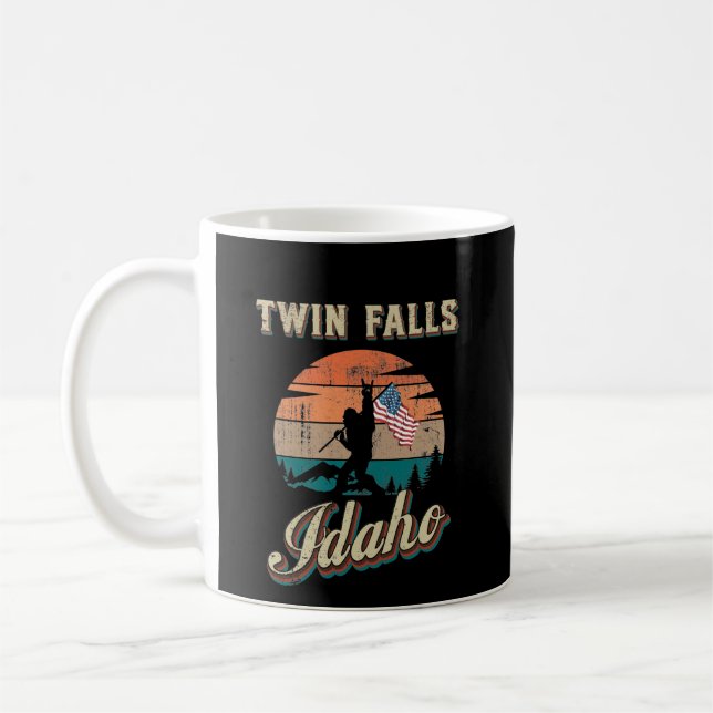Caneca De Café Twin Falls Idaho (Esquerda)