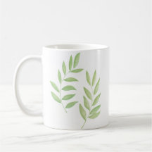 Twin Leaf Branches Mug