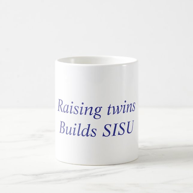 Caneca De Café Twins Build SISU (Centro)