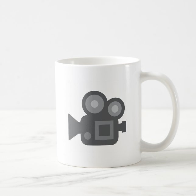 Caneca De Café Twitter Emoji - Camera film making (Direita)
