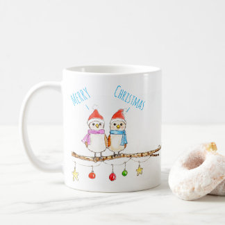 Caneca De Café Two Little Birds