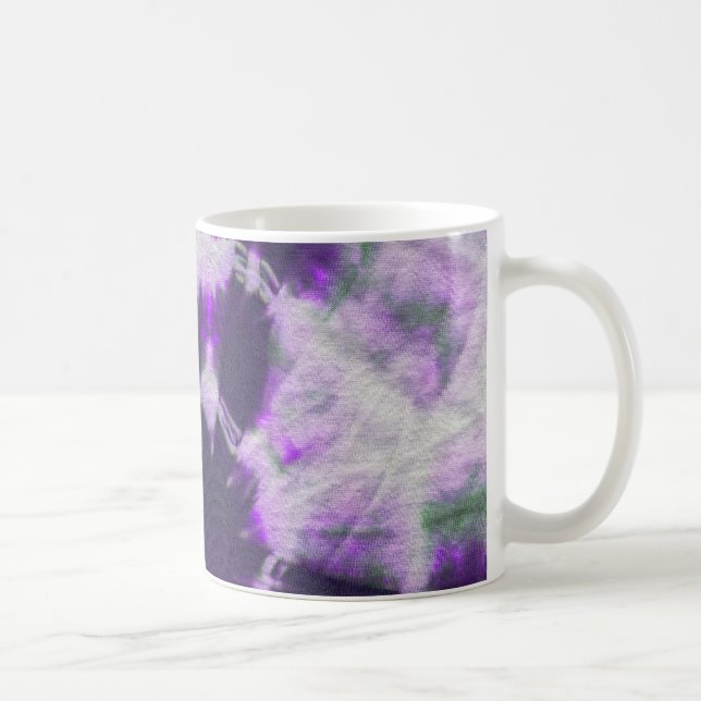Caneca De Café Tye Dye Composition #1 por Michael Moffa (Direita)