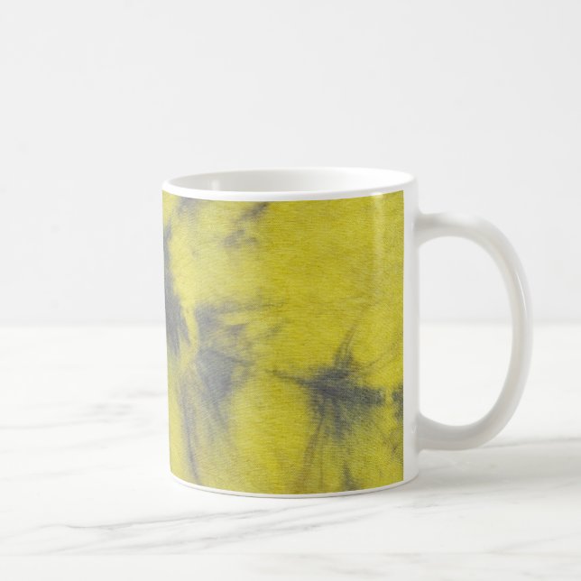 Caneca De Café Tye Dye Composition 8 por Michael Moffa (Direita)