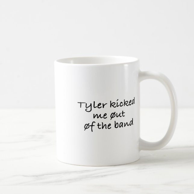 Caneca De Café Tyler Me Tirou Da Banda. (Direita)
