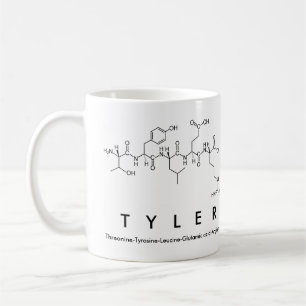 Caneca De Café Tyler peptidname mug