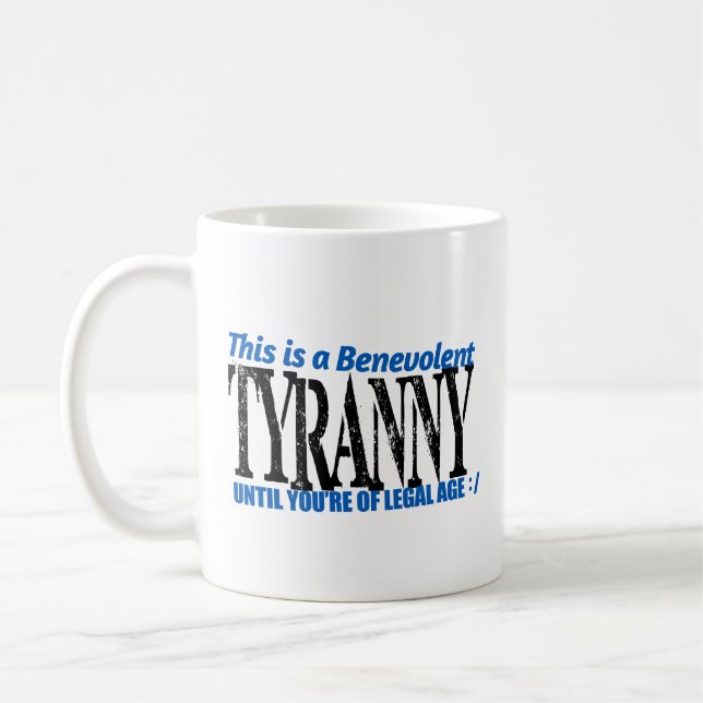 Caneca De Café Tyranny (Esquerda)