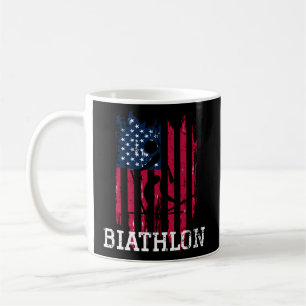 Caneca De Café U Flag Biathlon