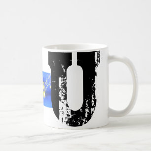 Caneca De Café U Monograma Typographics Mug